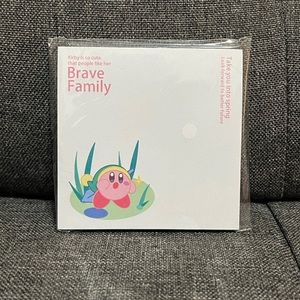 Pokémon Kirby Sticky Note Pad Stationary Kawaii